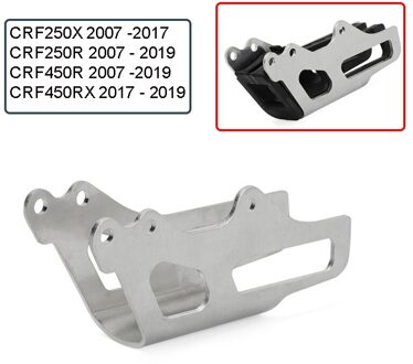 Metalen Ketting Gids Motocycle Keten Gids Guard Buiten Aluminium Voor Honda Crf 250 450 CRF250X CRF250R CRF450R CRF450RX
