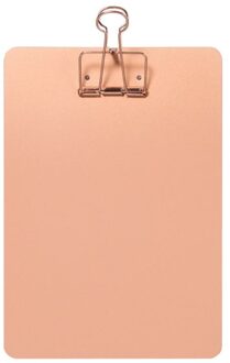 Metalen Klembord Schrijfblok Bestand Mappen Document Holder School Briefpapier Roze