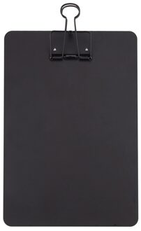 Metalen Klembord Schrijfblok Bestand Mappen Document Holder School Briefpapier zwart