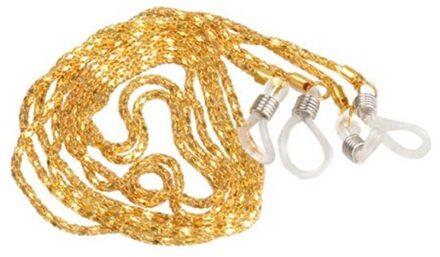 Metalen Koorden String Chain Leesbril Brillen Zonnebril Lanyards Spectacles Houders Monturen Touw Goud