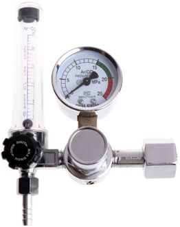 Metalen Lassen Gas Argon CO2 Druk Flow Meter Regulator MIG Tig MAG Lassen Gauge