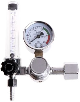 Metalen Lassen Gas Argon CO2 Druk Flow Meter Regulator MIG Tig MAG Lassen Gauge
