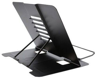 Metalen Lezen Rack Studenten Lezen Bureau Houder Accessoires Organizer Boekensteunen Verstelbare Hoek Boek Stand Voor Kinderen zwart