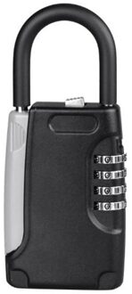 Metalen Mechanische Sleutel Opbergdoos Doos Metalen Haak Type Wachtwoord Key Box Veilig