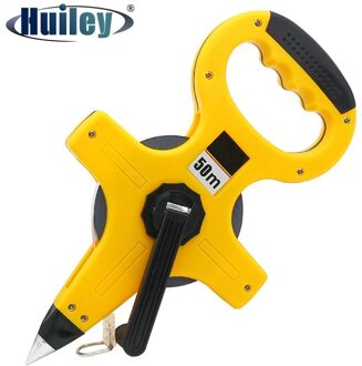 Metalen Meetlint 30M 50M 100M Techniek Tape Intrekbare Heerser Roll Tape Meetinstrumenten Flexibele regel Tapeline