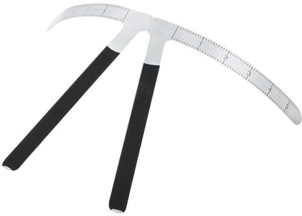 Metalen Microblading Wenkbrauw Permanente Make-Up Heerser Maatregel Tool