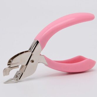 Metalen Mini Bekleding Nail Puller Blijvende Hand Tool Comfortabele Nietmachine Binding Tool Handheld Nietje Remover Professionele