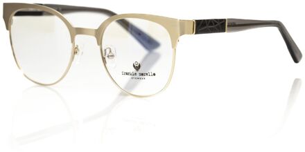 Metalen Montuur Bril Fr22117 Beige - One Size