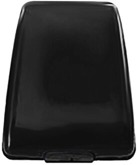 Metalen Multifunctionele Wallet Id Credit Card Wallet Aluminium Metal Case Box-Zwart Betaling Portemonnee Portemonnee # P30