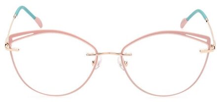 Metalen Oogglas Monturen - maat Roze