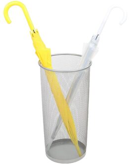 Metalen Paraplu Emmer Hollow Huishoudelijke Paraplu Opbergrek Hotel Lobby Eenvoudige Paraplu Opslag Artefact