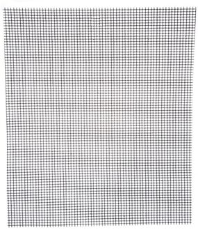 Metalen Pleinen Ronde Gaten Grill Barbecue Draad Mesh Bbq Barbecue Tool Anti-aanbak Ptfe Grillen Draad Mat Mesh plein 36cm x 42cm