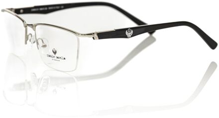 Metalen Rechthoekige Zonnebril Lichtgrijs - One Size