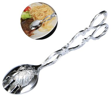 Metalen Salade Tang Buffet Party Catering Serveren Tang Salade Tang Taart Clip Brood Clip