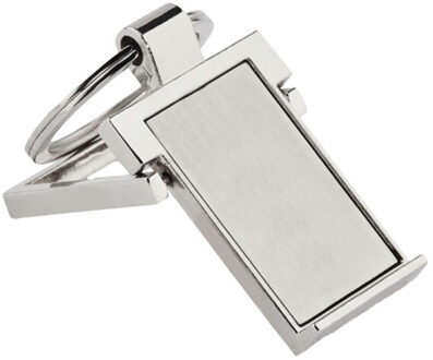 Metalen sleutelhanger stanrin Zilver - One size