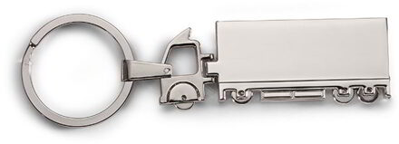 Metalen sleutelhanger Truck