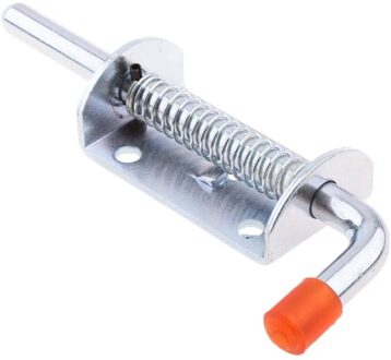 Metalen Slot Barrel Bolt Veerslot Met Grip Heavy Duty Voor Gate Shed Deur Achterklep Trailer Garage Cnim