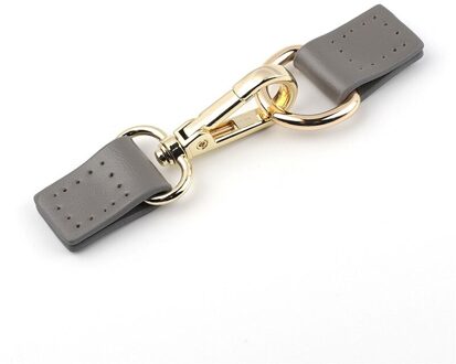 Metalen Sluiting Gespen Voor Tas Lederen Band Gesp Fastener Knoppen Voor Overjas Decoratie Kleding Accessoires grijs