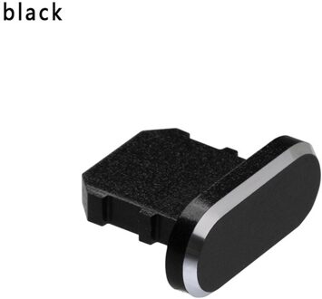 Metalen Stof Plug Poort Opladen Skin Pc Charger Port Anti Dust Plug Cap Stopper Cover Mobiele Telefoon Stof Plug Chocolade