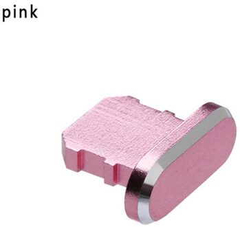 Metalen Stof Plug Poort Opladen Skin Pc Charger Port Anti Dust Plug Cap Stopper Cover Mobiele Telefoon Stof Plug pruim