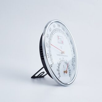 Metalen Temperatuur Hygrometer Sauna Kamertemperatuur Hygrometer Meetinstrument Geschikt Voor Kantoor Computer Kamer En Thuis