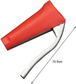 Metalen Trechter Vorm Kastanje Tang Dunschiller Keuken Walnoot Cutter Sheller Accessoire Heavy Duty Shell Opener Keuken Accessoires Rood