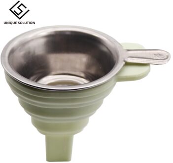 Metalen Uv Hars Filter Cup + Silicon Trechter Wegwerp Voor Anycubic Photon Sla 3D Printer Accessoires groen