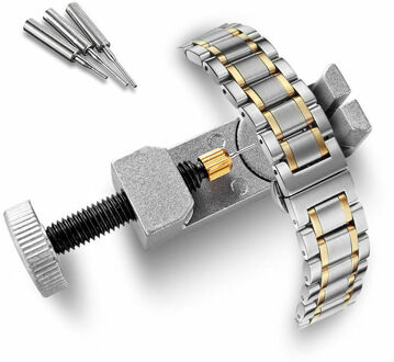 Metalen Verstelbare Horloge Band Strap Armband Link Pin Remover Repair Tool Kit Set