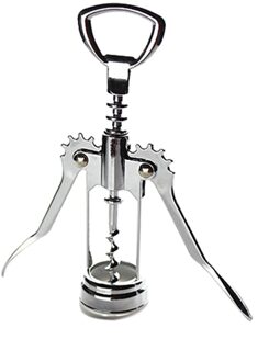 Metalen Wijn Kurkentrekker Rvs Ober Fles Bier Cap Opener Sleutelhanger Outdoor Flesopener Bar Kitchen Tools 15x3cm