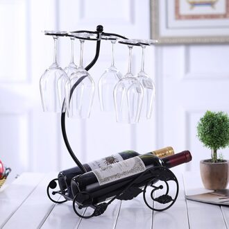 Metalen Wijnrek Opknoping Wijnglas Houder Bar Stand Beugel Display Stand Beugel Decor
