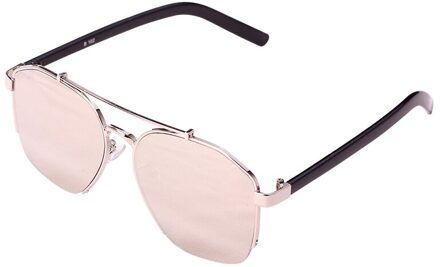 Metalen Zwarte Ronde Kids Zonnebril Meisje/Jongen Baby Kind Glazen Goggles Kleine Gezicht Pak Voor 2 ~ 15 Leeftijd mirror