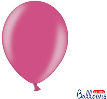 Metallic Ballonnen Fuchsia (50st)