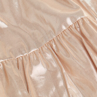 Metallic feestjurk 664477 meisje Goud