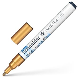 metallic marker paint-it 2 mm, goud