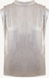 Metallic Most Needed Top Gold Goud