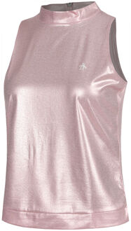 Metallic Tanktop Dames-Pink - XS