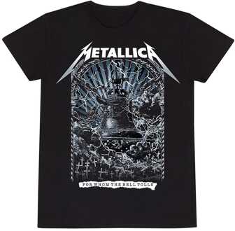 Metallica T-Shirt For Whom The Bells Toll Black Size M