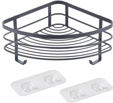 Metaltex douche hoekrek matzwart