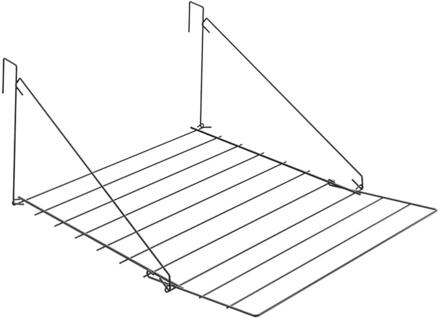 Metaltex droogrek Breda 7m zwart