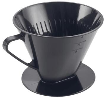 Metaltex Koffiefilterhouder nr 4 zwart