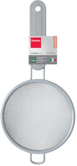 Metaltex London Line zeef Ø14cm grijs zilver