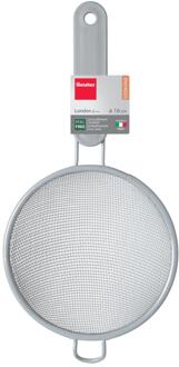 Metaltex London Line zeef Ø16cm grijs zilver