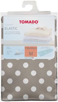 Metaltex Tomado Strijkplankhoes stretch 130x48 grijs