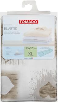 Metaltex Tomado Strijkplankhoes stretch 145x57 bruin