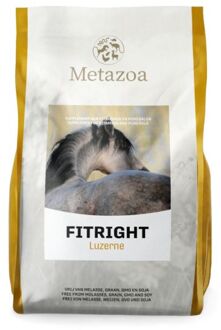 Metazoa Fitright Luzerne - Specialiteit - Paardenvoer - 15 kg - Zak