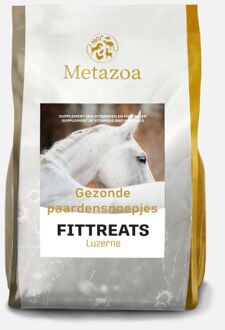 Metazoa Fittreats Luzerne - Gezonde Paardensnoepjes - 4 kg