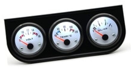 Meten Triple Gauge Kit Vervanging Accessoires Set Water Panel Temperatuur Mechanische Olie