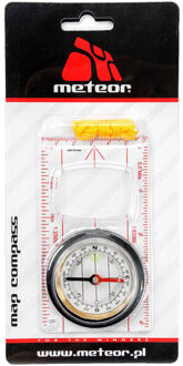 Meteor 71007 kompas & liniaal Zwart - One size