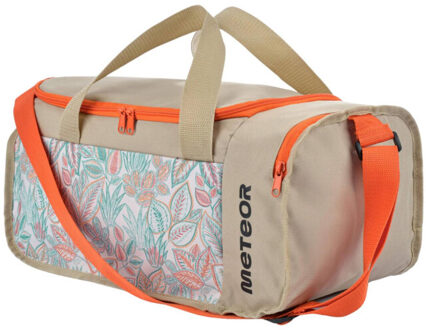 Meteor Bladbedrukte 20l duffeltas Groen - One size