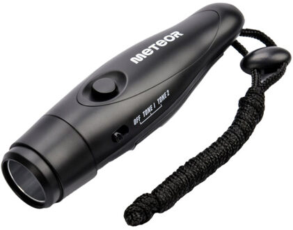 Meteor Elektronisch fluitje Zwart - One size